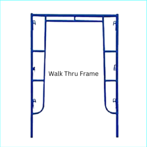 Walk-Through Scaffolding Frames