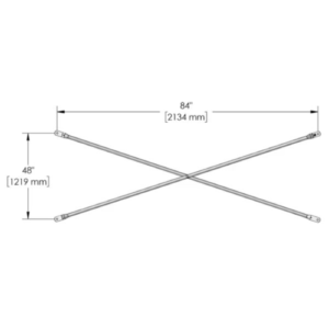 Cross Braces for H-Frame